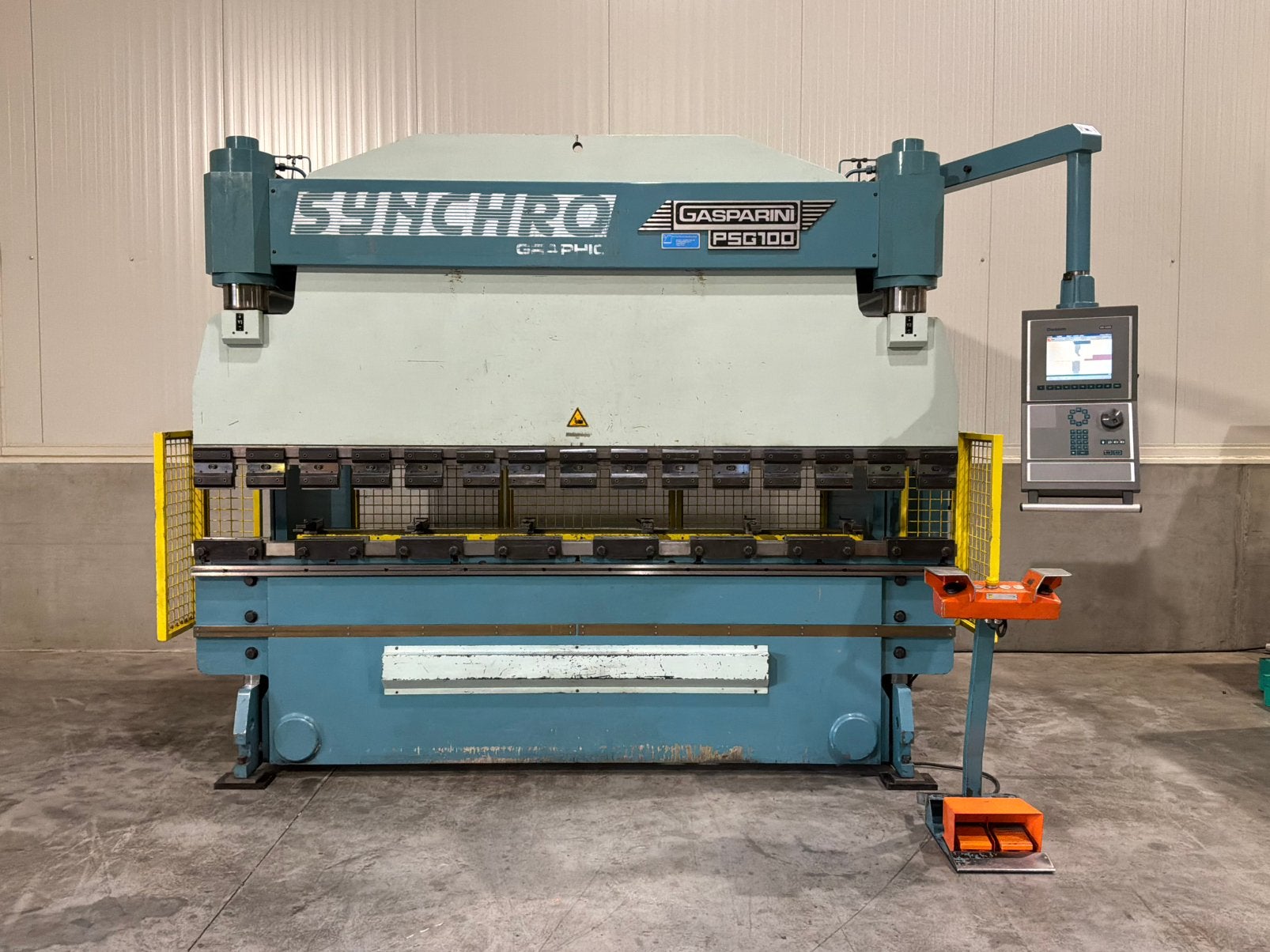 GASPARINI PSG100 SYNCHRO GRAPHIC kantbank, Ophalen, Gebruikt