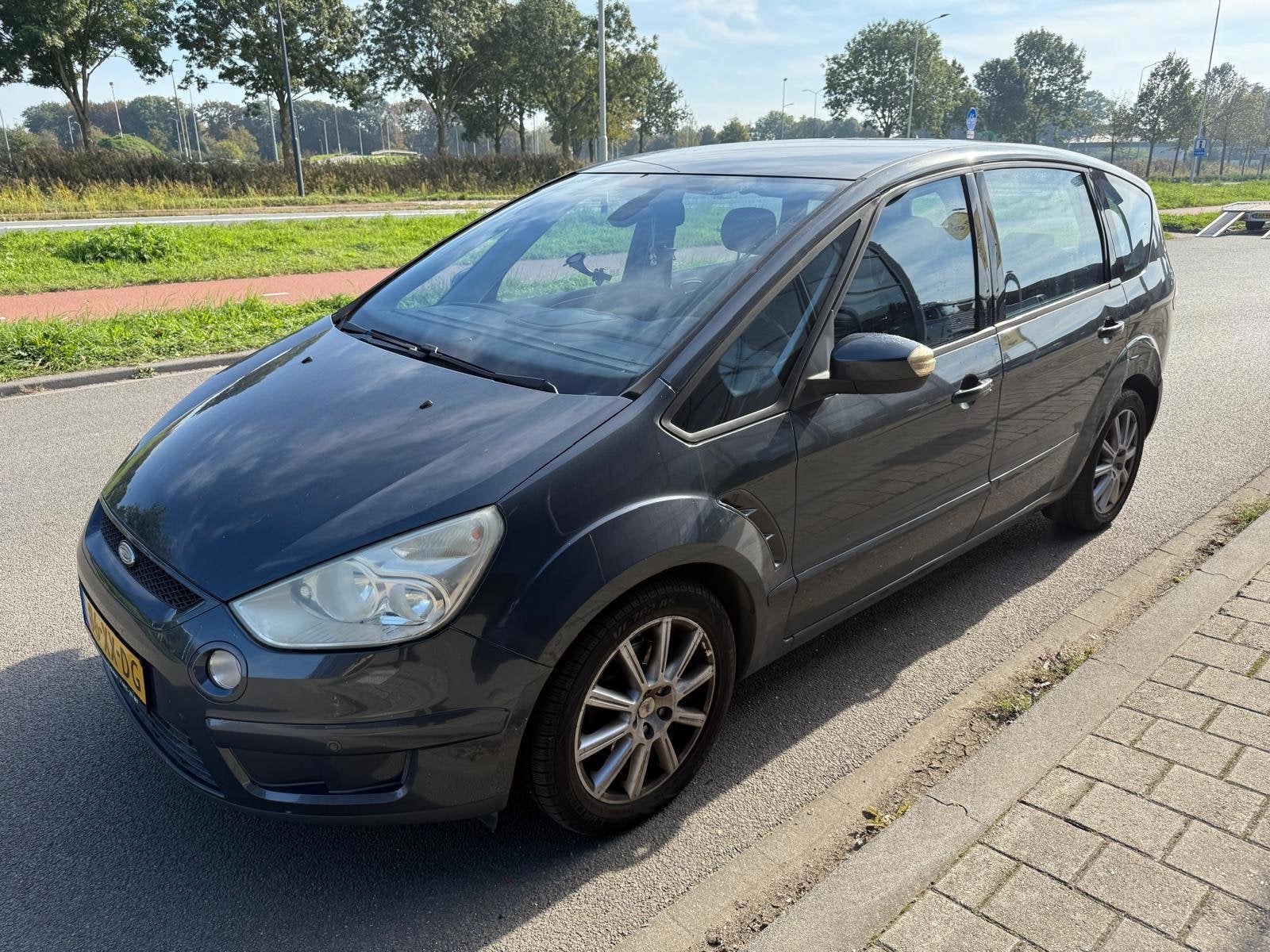 Ford S-Max 2.3 Titanium/Automaat/Airco/Cruise/Trekhaak, Dealer onderhouden, 4 cilinders, 2261 cc, Bedrijf