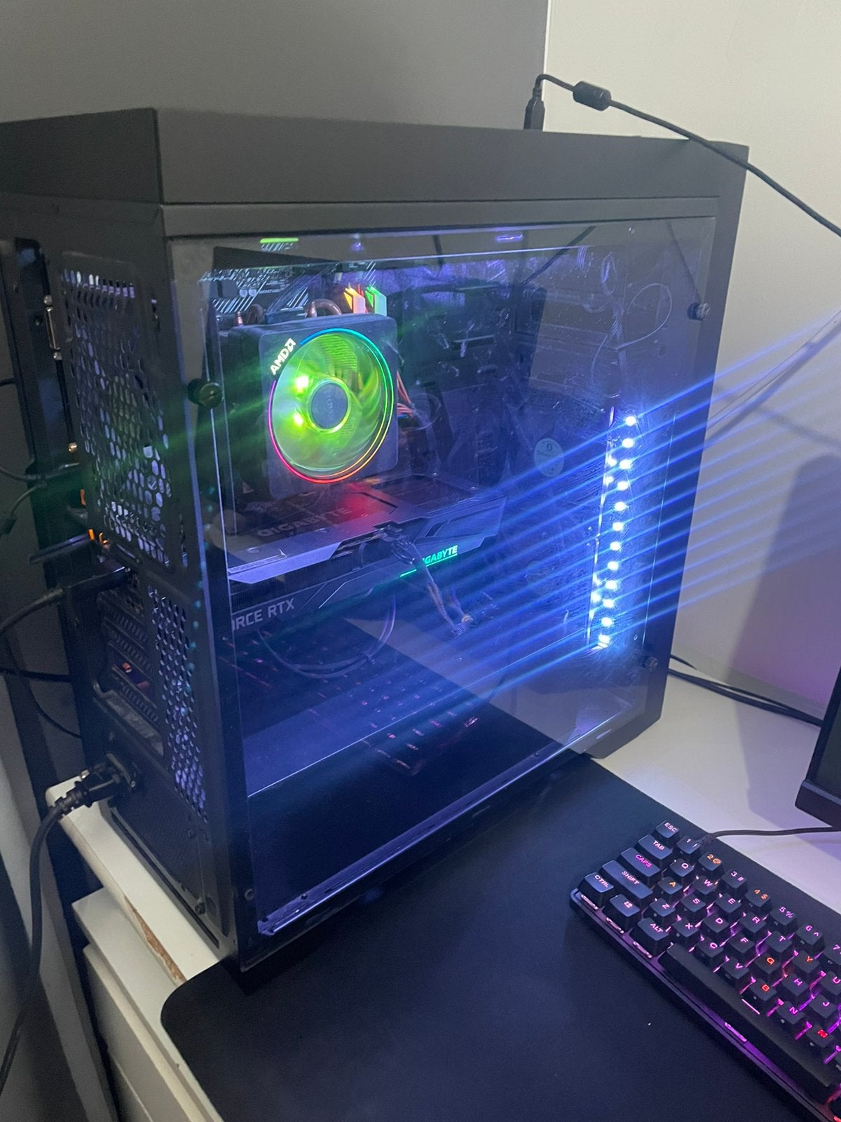 Gaming pc | ryzen 7 5800X3D | RTX 3060 TI zo goed als nieuw, Ophalen, Zo goed als nieuw, Gaming, SSD