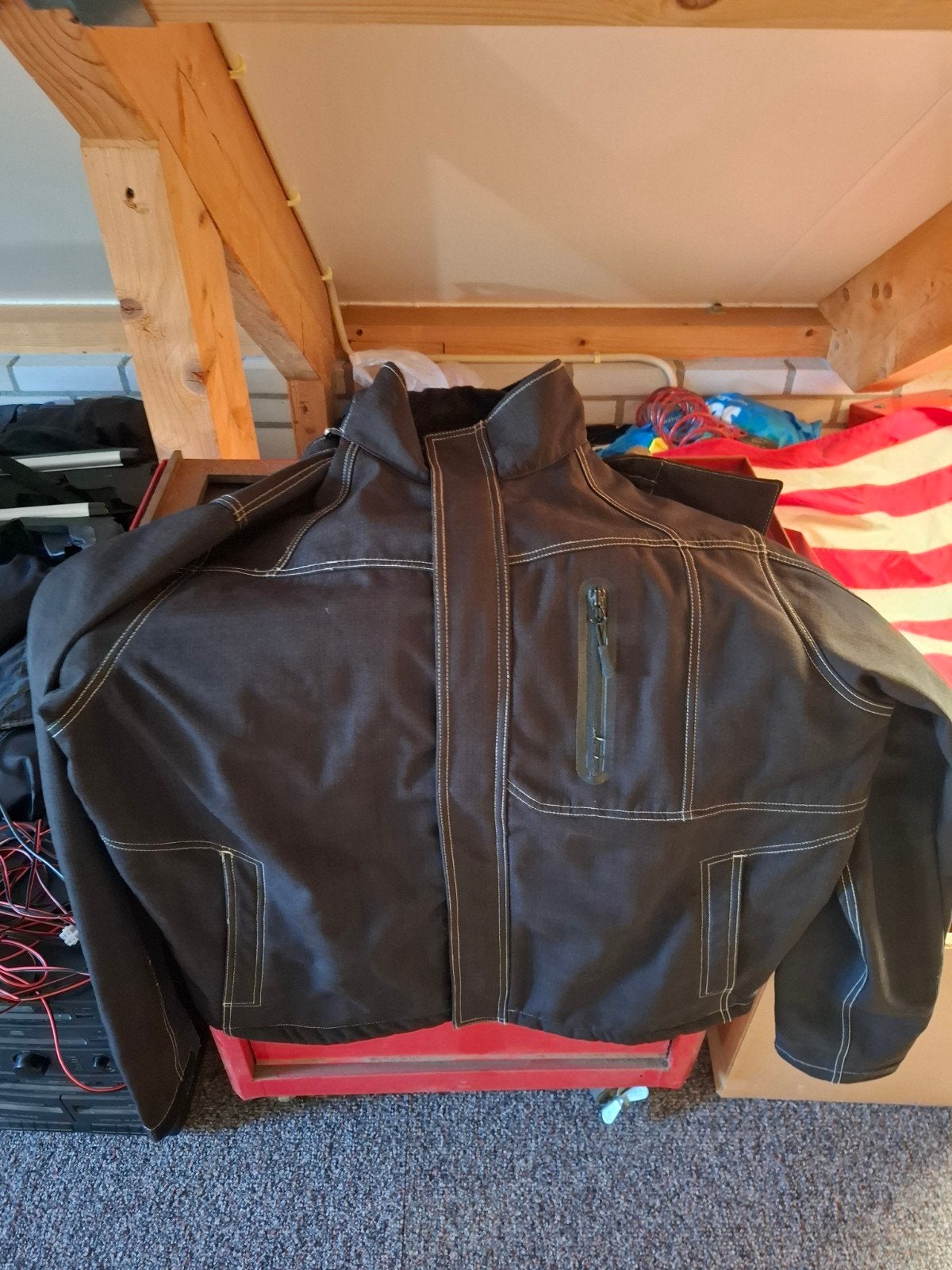 Albatros XXXL Werkjas - Robuust en Comfortabel, Zwart, Overige maten, Zo goed als nieuw, Albatros