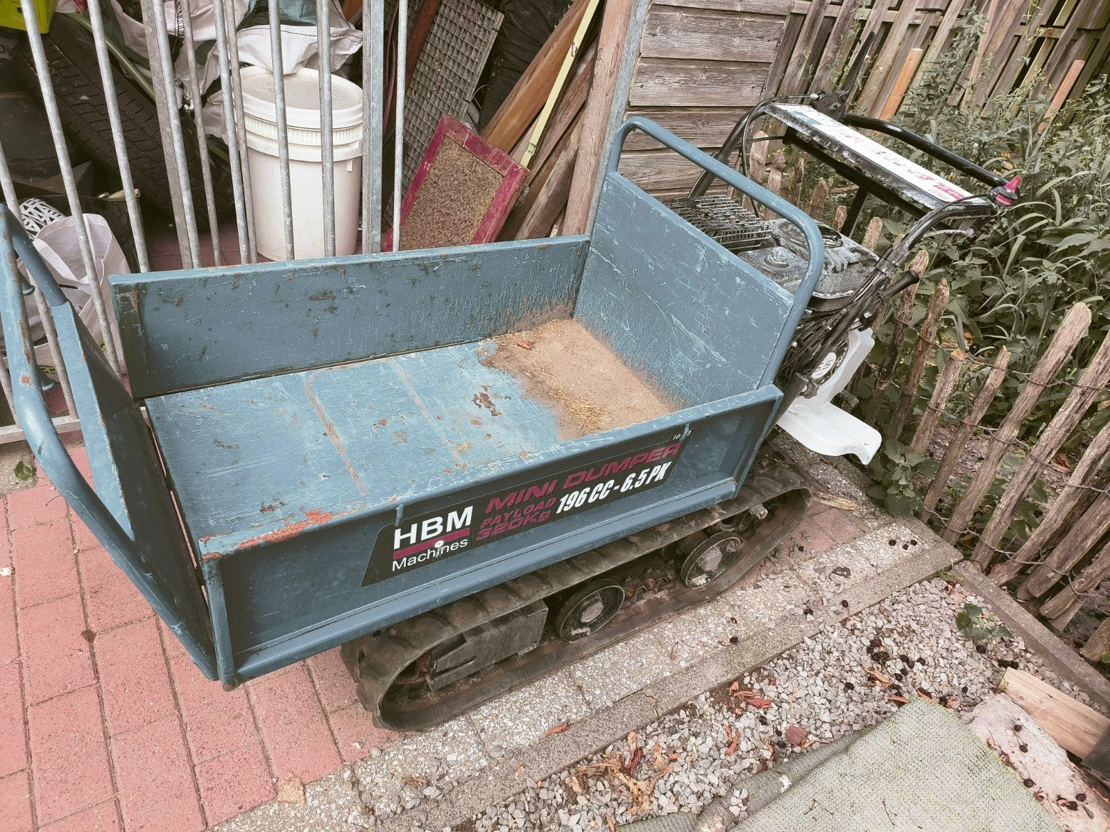 Rups dumper, Ophalen of Verzenden, Zo goed als nieuw, Transportkar
