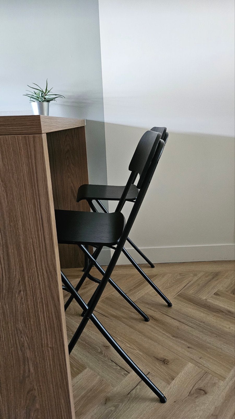IKEA FRANKLIN barkrukken - 2 stuks, Ophalen, Gebruikt, Twee, Modern, functioneel