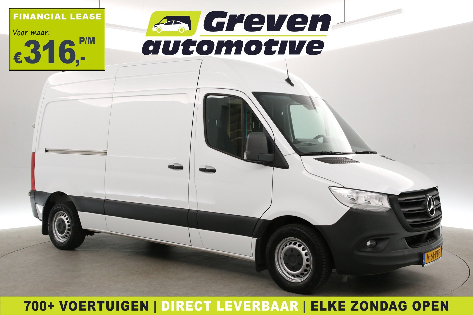 Mercedes-Benz Sprinter 314 2.2 CDI L2H2 | Airco | Cruise | C, Auto's, Stof, Gebruikt, Euro 6, 2000 kg