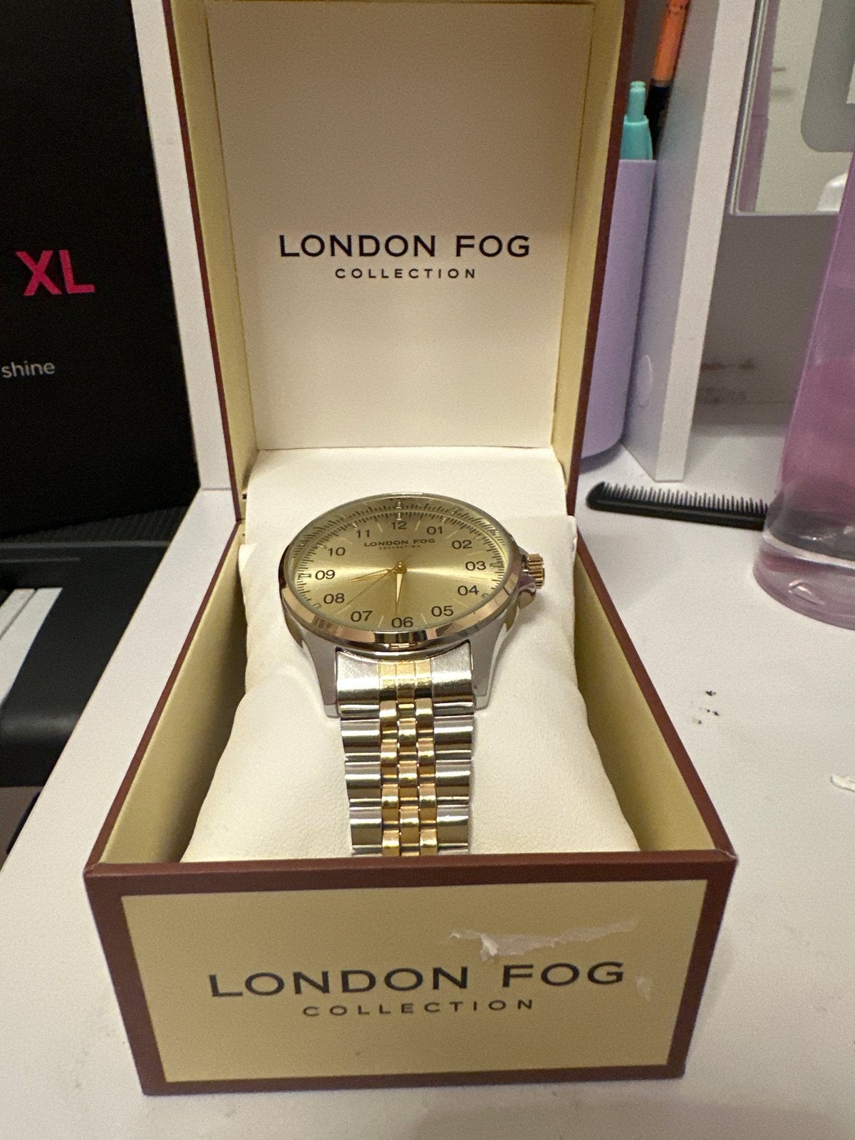 London Fog Collection Horloge - Elegant en Tijdloos Design, Overige merken, Staal, Polshorloge, Ophalen of Verzenden