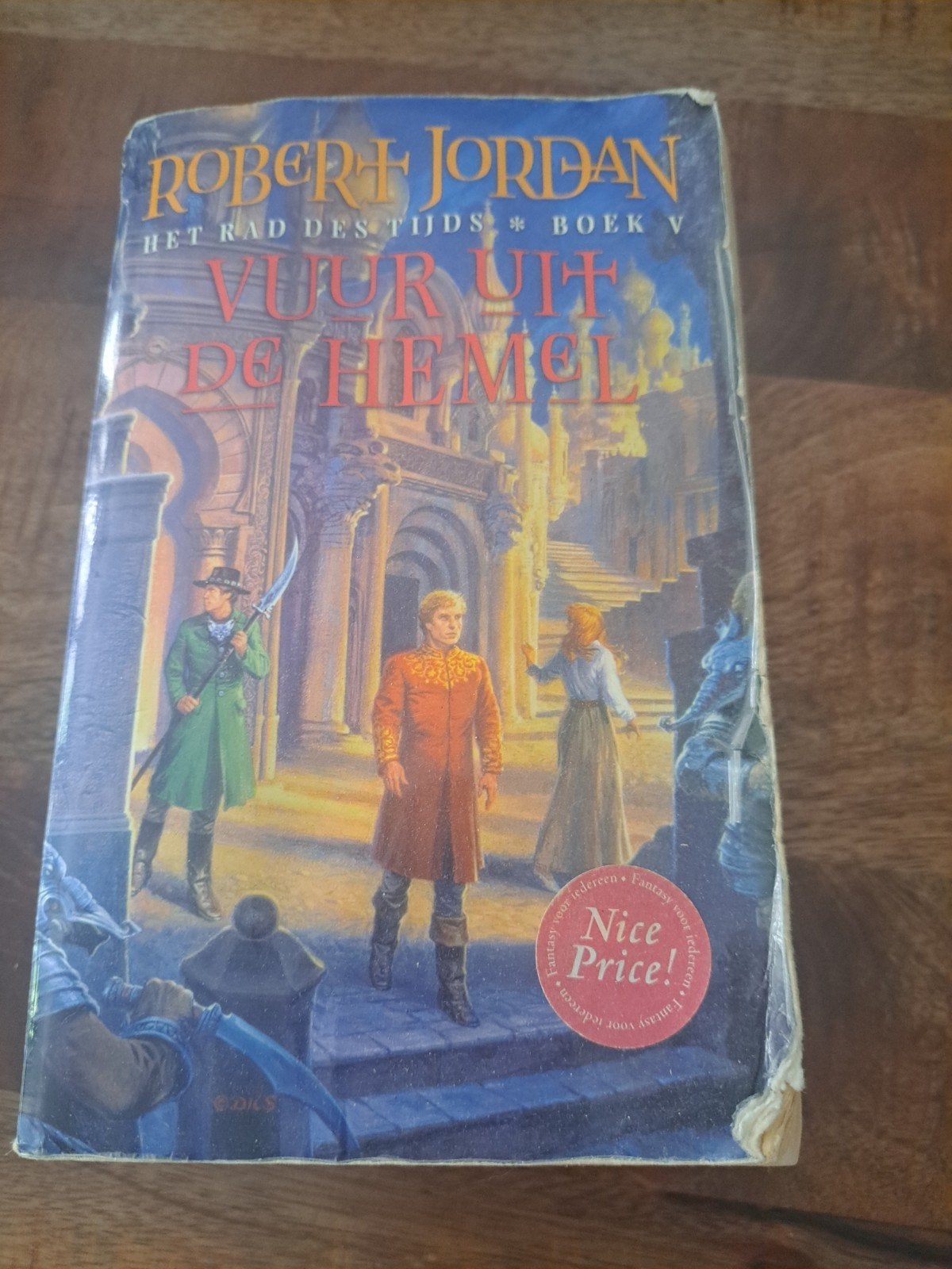 Het Rad des Tijds Boek V: Vuur uit de Hemel - Robert Jordan, Ophalen of Verzenden, Gelezen, Robert Jordan