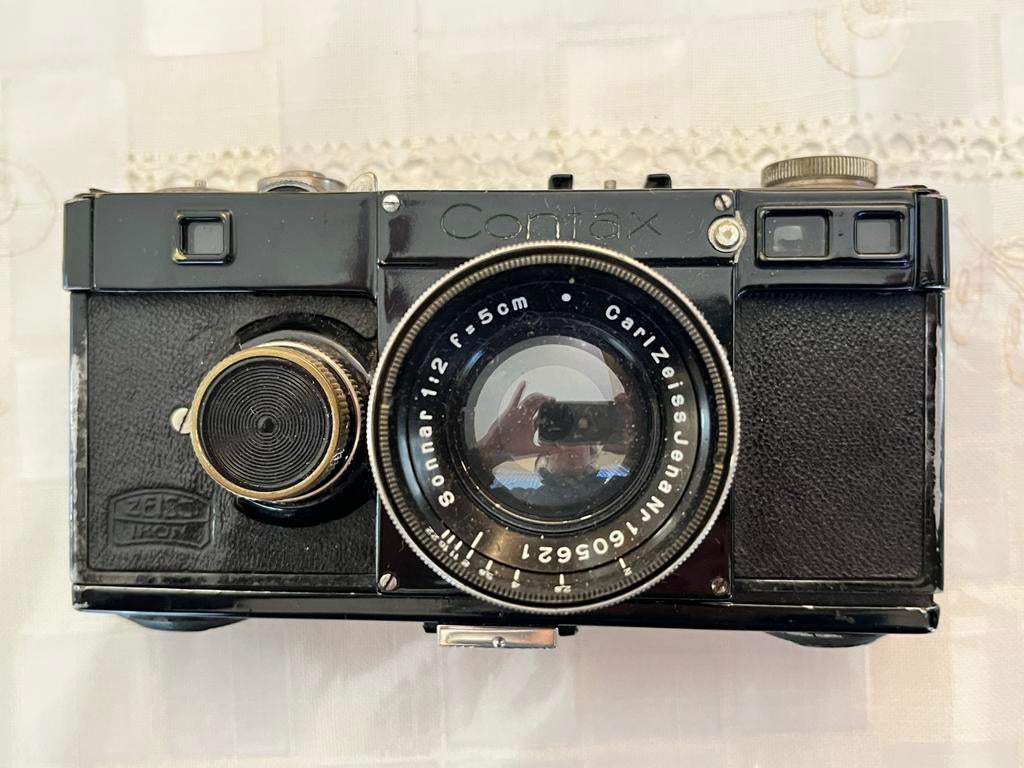 Zeiss Ikon Contax 1, Audio, Tv en Foto, Fotocamera's Analoog, Ophalen of Verzenden, Zo goed als nieuw, Compact, Overige Merken