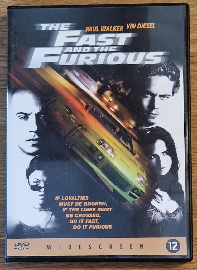 The Fast and the Furious (2001) - DVD, Cd's en Dvd's, Vanaf 12 jaar, Zo goed als nieuw, Actie