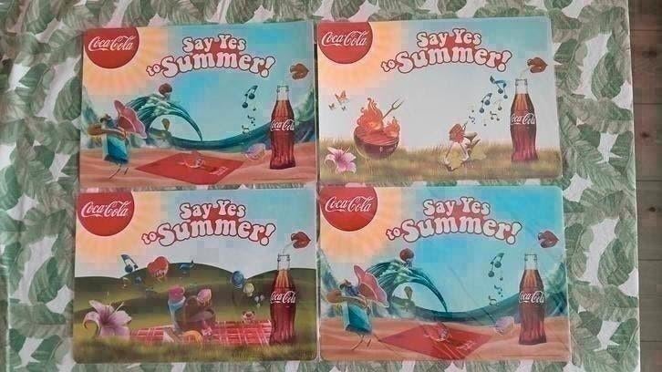 Coca Cola Placemats - Say Yes to Summer! (Set van 4), Ophalen of Verzenden, Nieuw