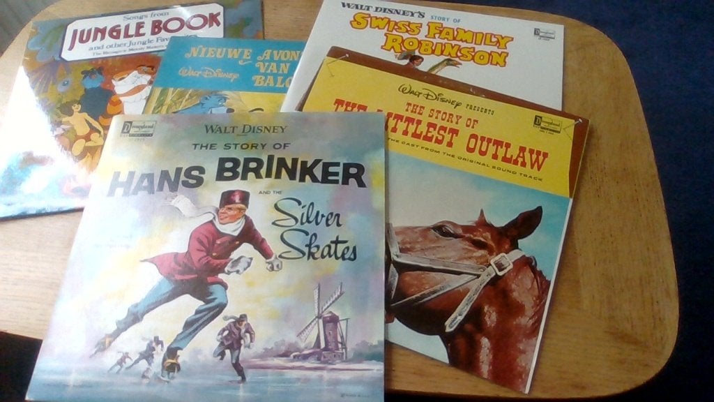 LP`s voor kinderen, Beschermende buitenhoes, Ophalen of Verzenden, Zo goed als nieuw, Verhaal of Sprookje