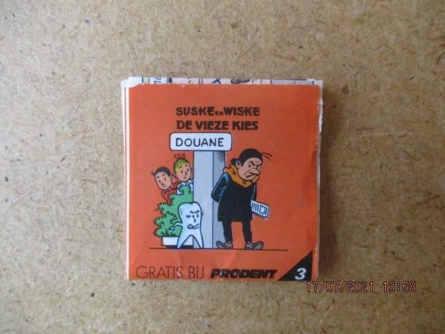 adv5117 suske en wiske prodent mini, Eén stripboek, Ophalen, Gelezen