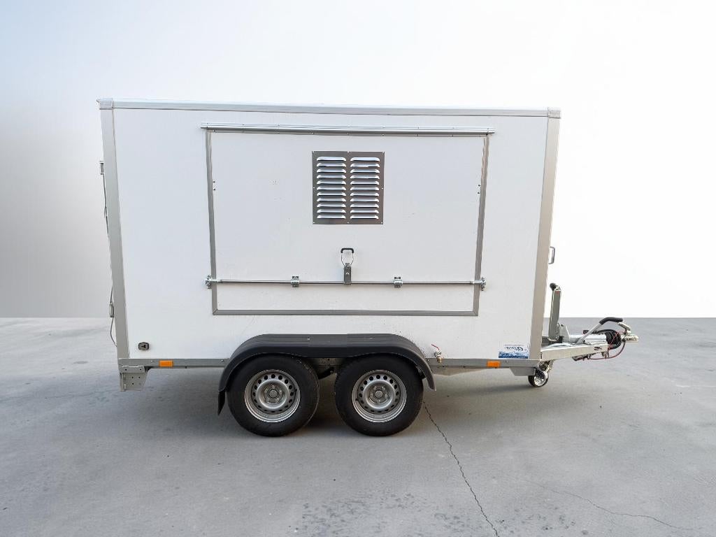 Dubbele Hogedrukreiniger 2x350 bar bij 21 lpm heet water, Ophalen, Vibemo, Nieuw, Elektrisch