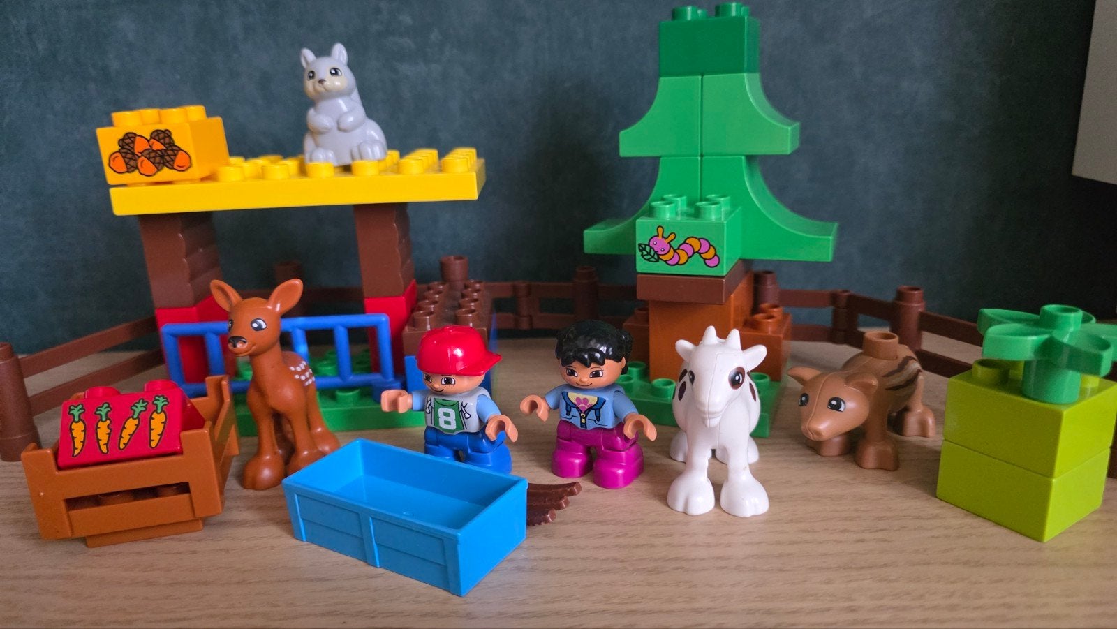 Bosdieren duplo 10582 compleet, Ophalen of Verzenden, Zo goed als nieuw, Overige merken