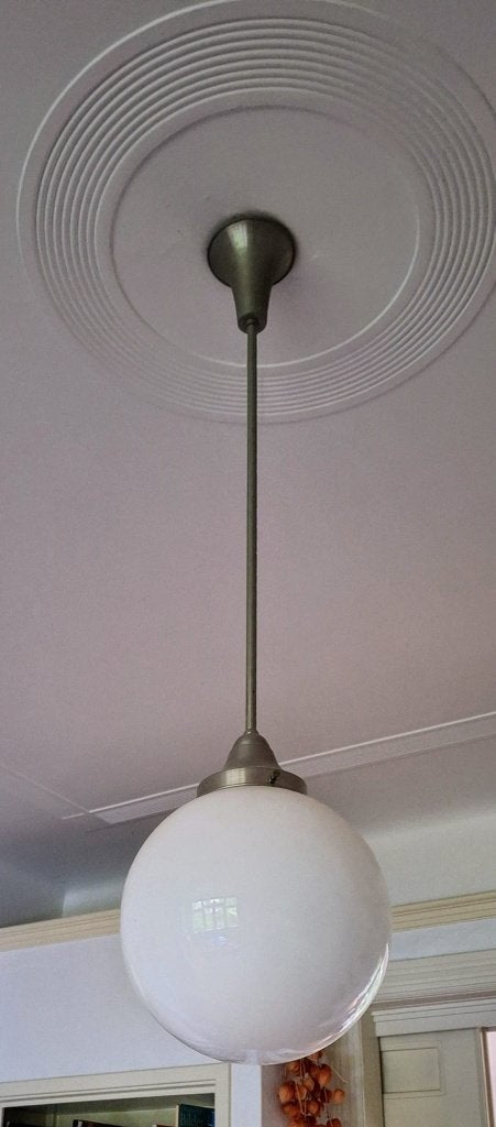 Hanglamp Gispen, Ophalen, 50 tot 75 cm, Deens design, Glas