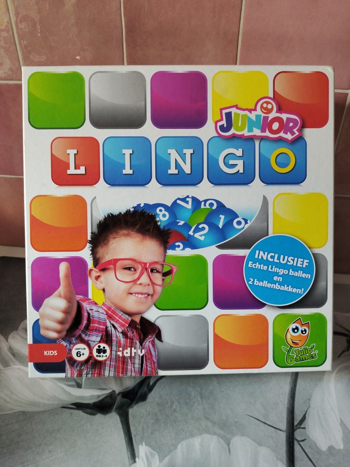 Lingo en Lingo Junior Bordspellen- Het Leukste Woordspel van, Drie of vier spelers, Ophalen of Verzenden, Zo goed als nieuw, IDTV / Tulip Games