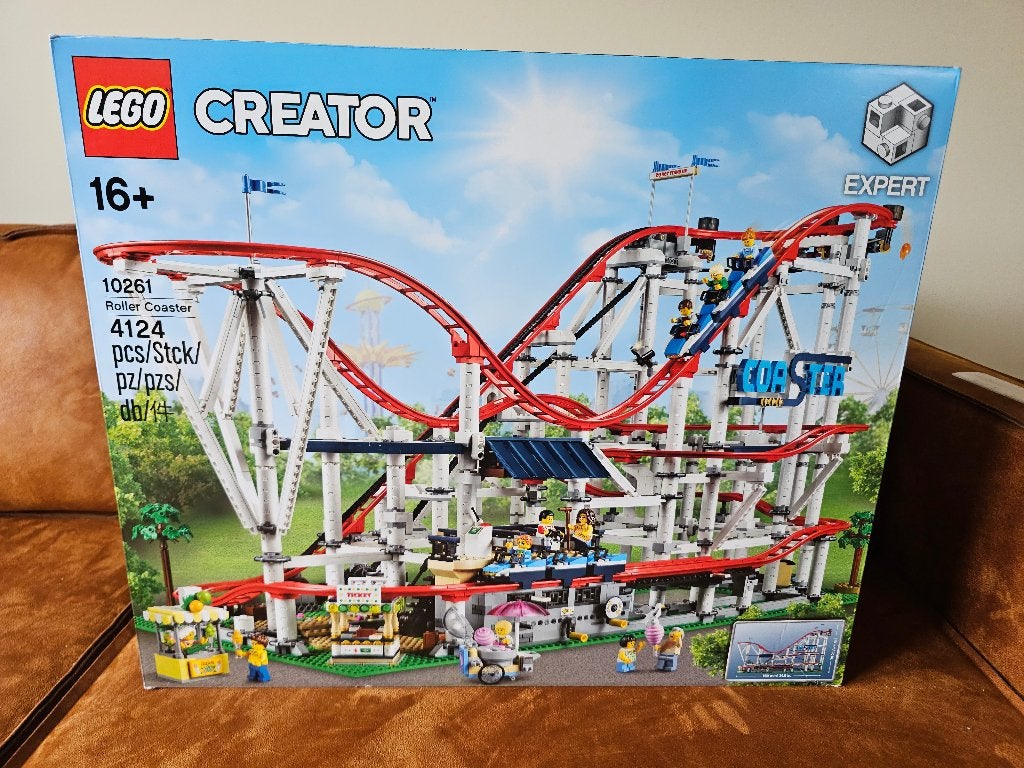 LEGO 10261 Achtbaan - Nieuw in doos, Lego, Nieuw, Ophalen of Verzenden, Ongeopend/sealed