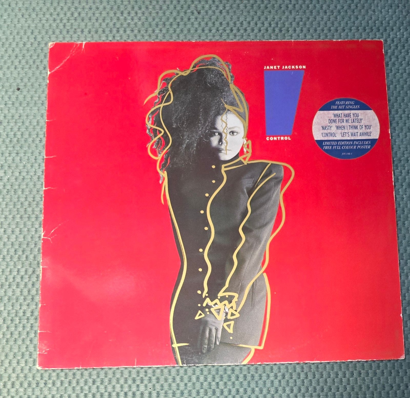 Janet jackson control lp, Ophalen of Verzenden, LP