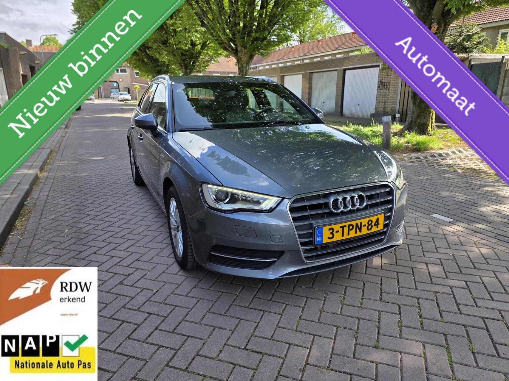 Audi A3 Sportback 1.4 TFSI G-Tron 2013 130(NAP) Attraction P, Auto's, Dealer onderhouden, Automatische klimaatregeling, Gebruikt