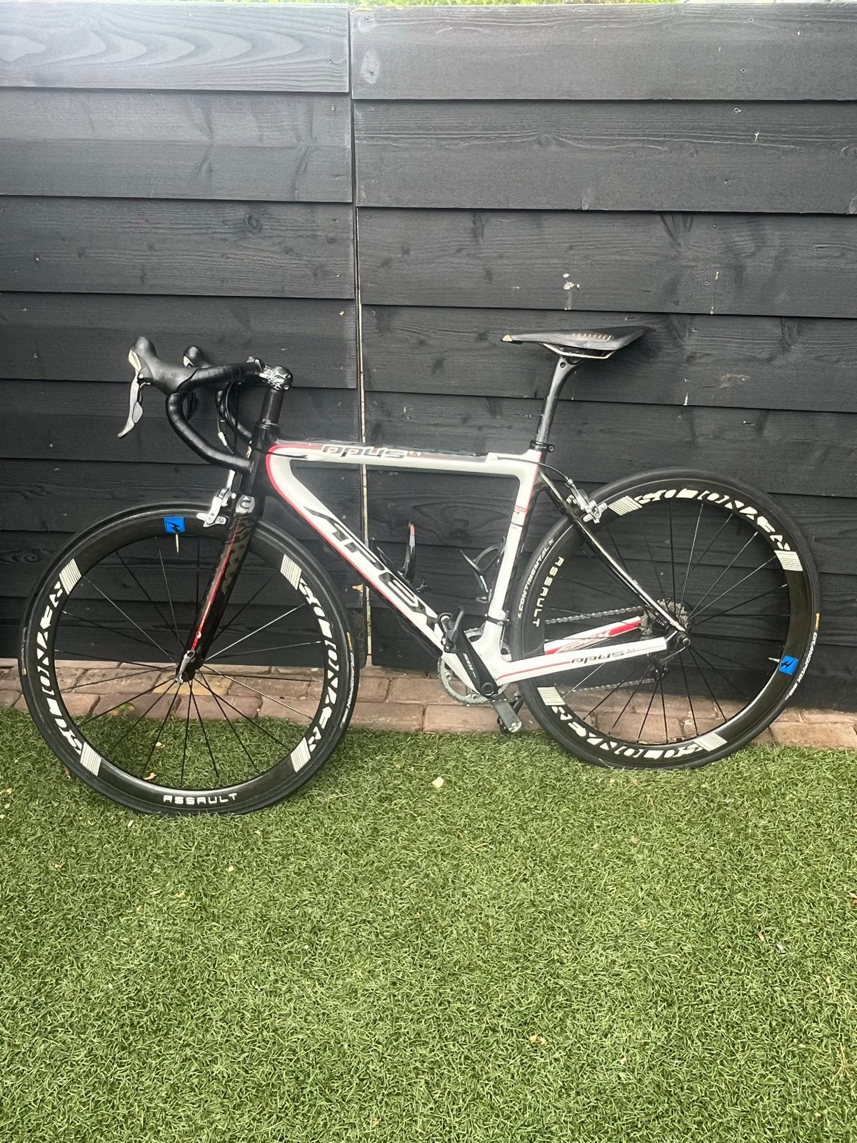Racefiets Apex, carbon,Ultegra, 50mm velgen, jeugd JU 13/14, Fietsen en Brommers, Fietsen | Racefietsen, Gebruikt, Carbon, 10 tot 15 versnellingen