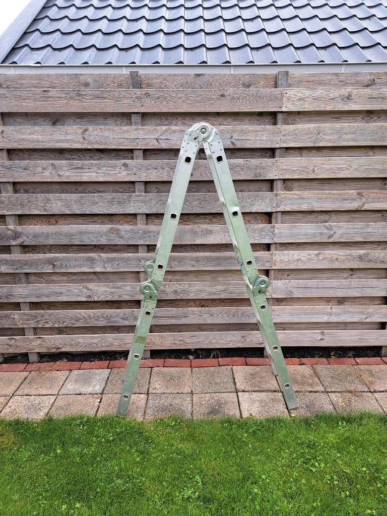 Vouwladder, Doe-het-zelf en Verbouw, Ophalen, Gebruikt, Trap, Opvouwbaar of Inschuifbaar
