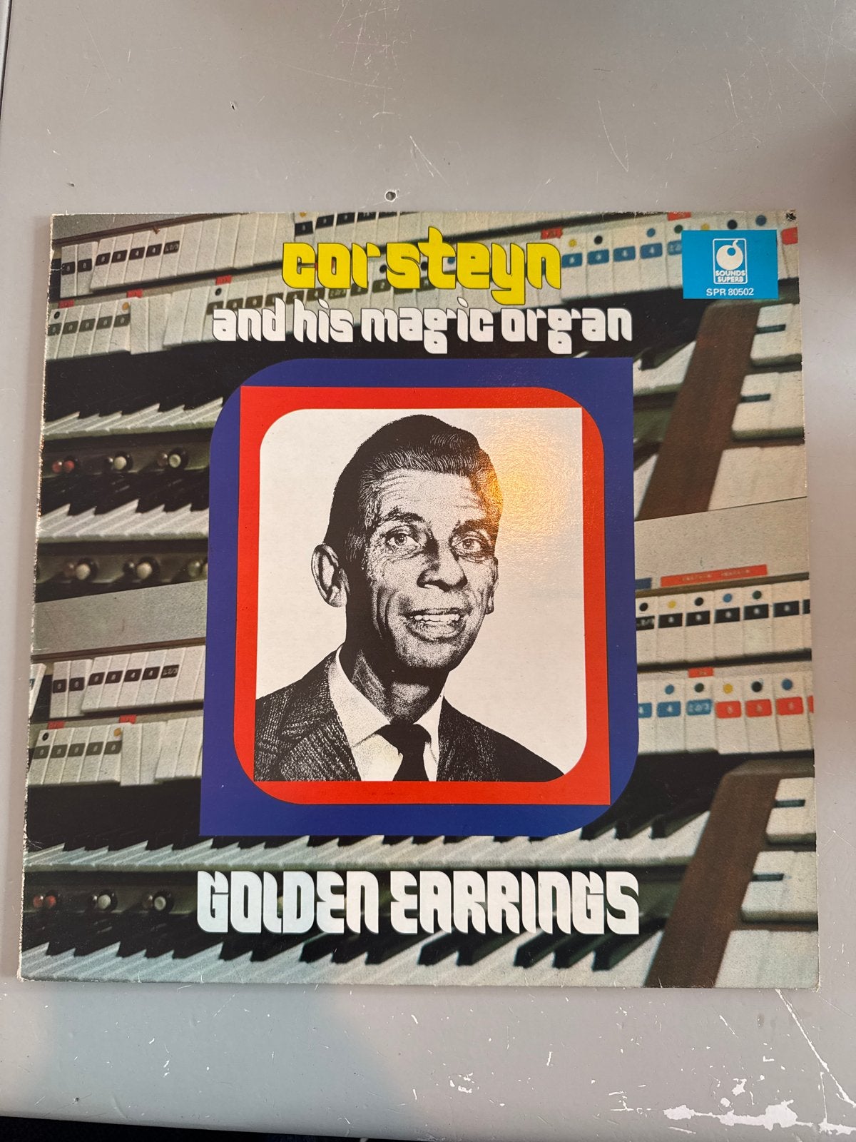 Cor Steyn and his magic organ - Golden Earrings LP, Cd's en Dvd's, Ophalen, Gebruikt, 12 inch, LP