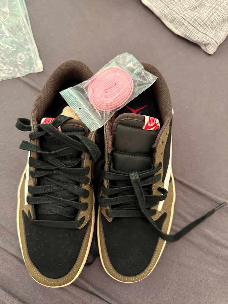 Nike Air Jordan 1 Low Travis Scott Reverse Mocha, Ophalen of Verzenden, Nieuw, Bruin, Sneakers of Gympen