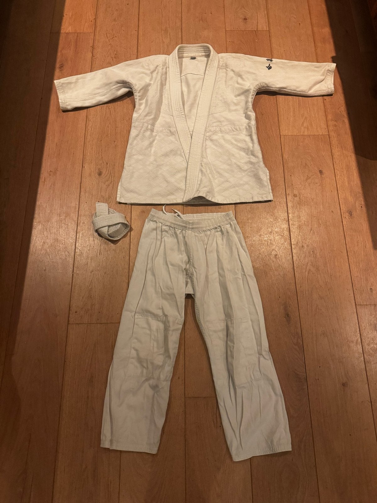 Judopak maat 150, Ophalen of Verzenden, Gebruikt, Judo, Vechtsportpak