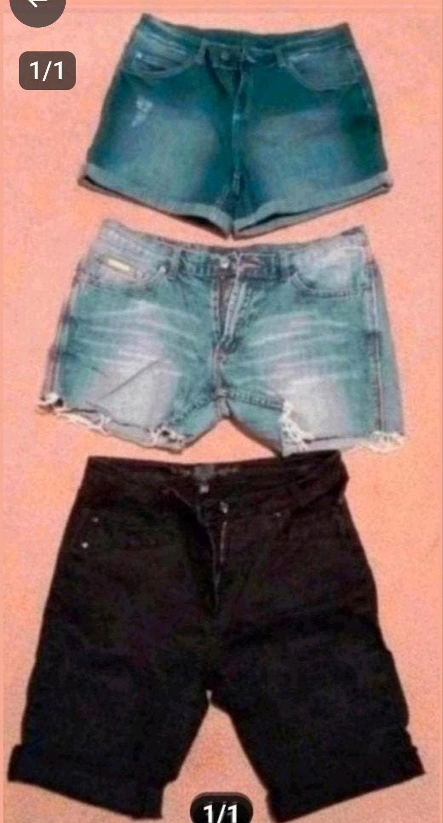 Korte jeans broeken
van boven naar beneden maat 38(de bovens, Ophalen of Verzenden, Nieuw, Blauw, W30 - W32 (confectie 38/40)