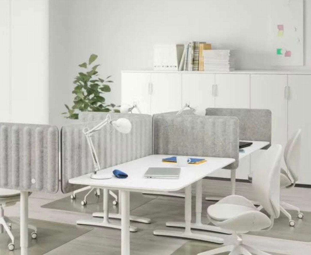 Akoestisch paneel voor bureau - IKEA EILIF, Ophalen, Gebruikt
