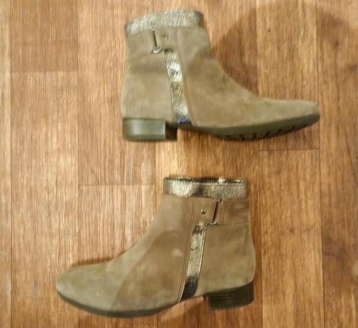 GABOR leren laarsjes , maat 38 , 1x aangehad, Kleding | Dames, Schoenen, Ophalen of Verzenden, Zo goed als nieuw, Zwart