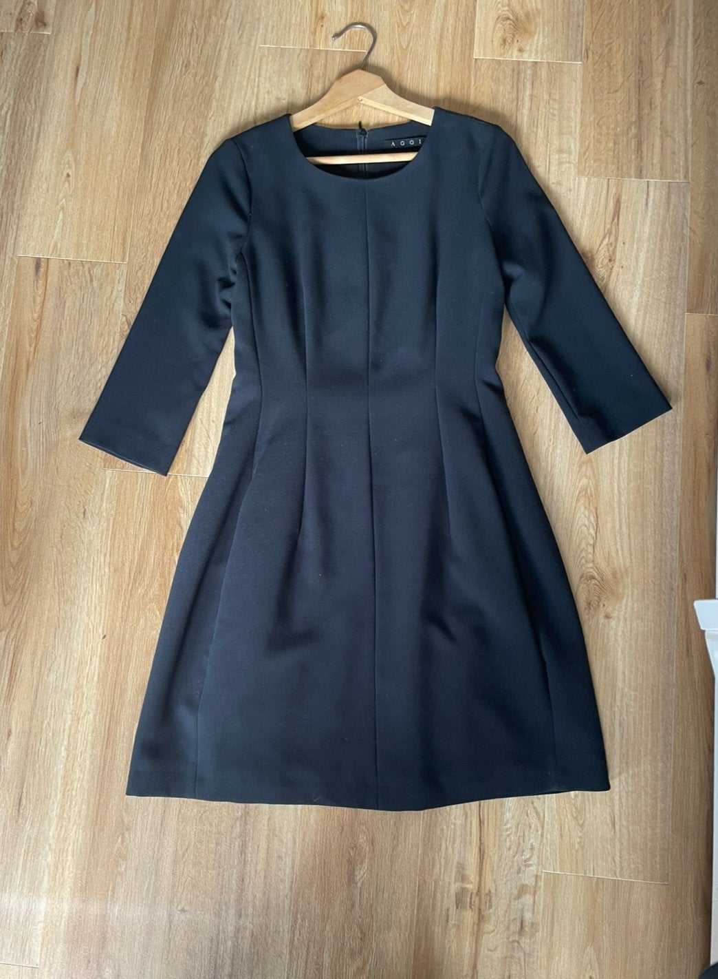 LBD zwart jurkje nauwsluitend, Ophalen of Verzenden, Zo goed als nieuw, Zwart, Boven de knie