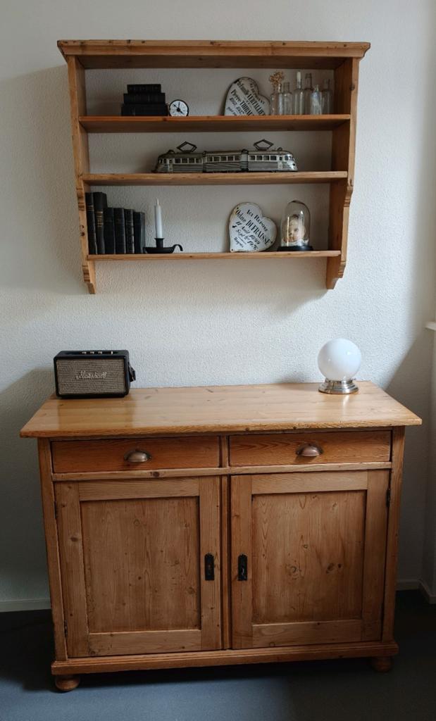 Oud grenen kastje / commode, Ophalen