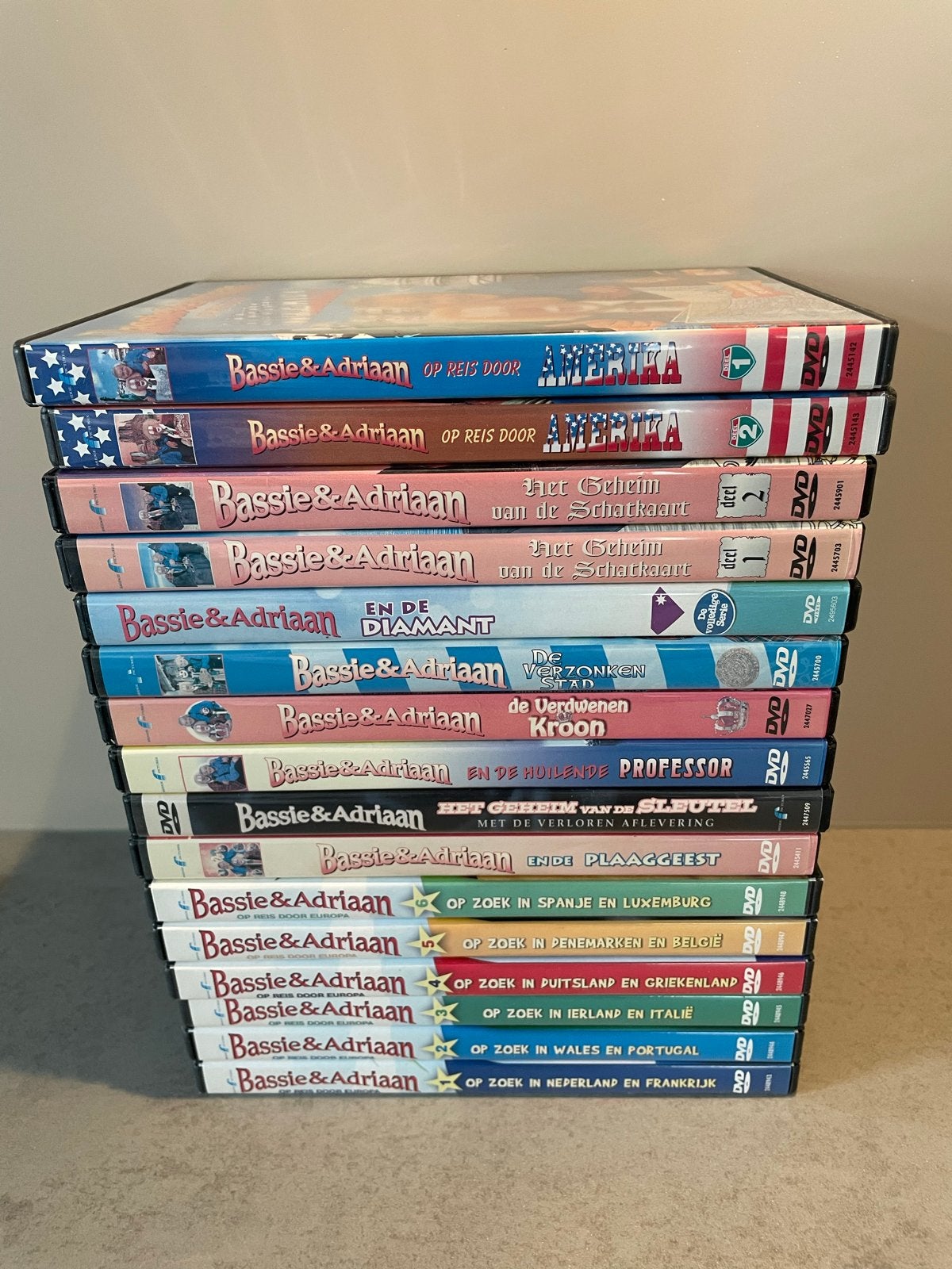 Bassie & Adriaan: De Complete Collectie (DVD Boxset), Avontuur, Alle leeftijden, Boxset, Ophalen of Verzenden