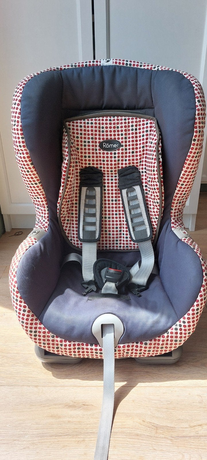 Britax Römer Dualfix autostoel isofix en gordel, Ophalen, Romer, Verstelbare rugleuning, Gebruikt