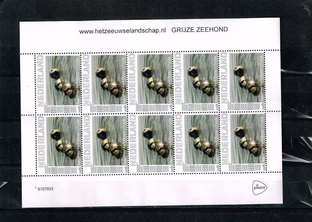 Zeeuwse dieren 5 versch vellen 10 persoonlijke zegels /21b1, Verzenden, Na 1940, Postfris