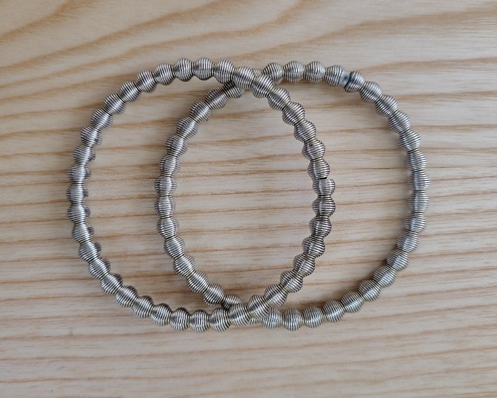 Mouwophouder zilverkleurig 1 paar (2 stuks), Ophalen of Verzenden, Zo goed als nieuw, Overige kleuren