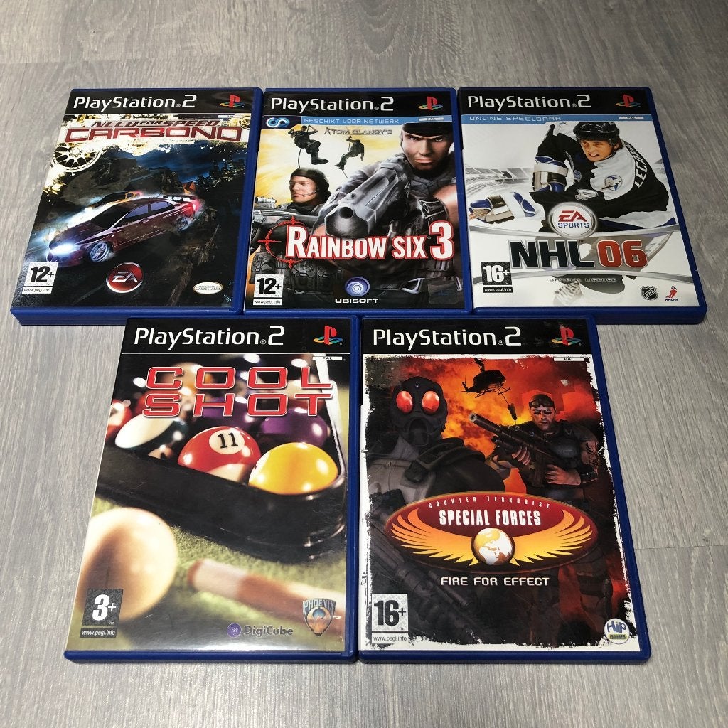 Lot 4 of Playstation 2 Games, Gebruikt, Overige genres, 1 speler, Ophalen of Verzenden
