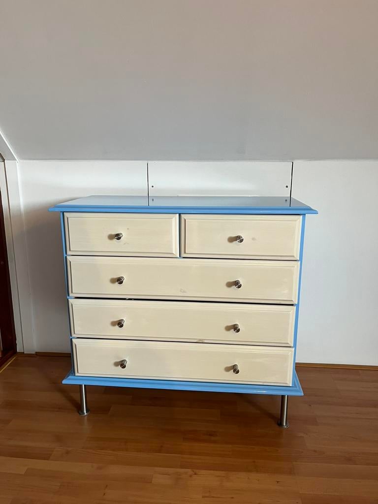Ladenkastje met 5 lades, Ophalen, 50 tot 100 cm, Zo goed als nieuw, 3 of 4 laden