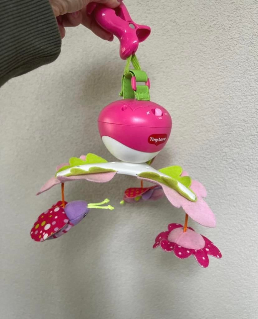 Tiny Love Muziekmobiel voor wieg/box en Maxi Cosi, Kinderen en Baby's, Speelgoed | Babyspeelgoed, Gebruikt, Mobiel, Met geluid