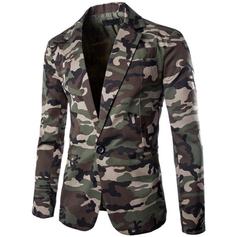 Heren camouflage colbert (blazer jasje leger militaire), Verzenden, Nieuw, Overige maten, Meerkleurig