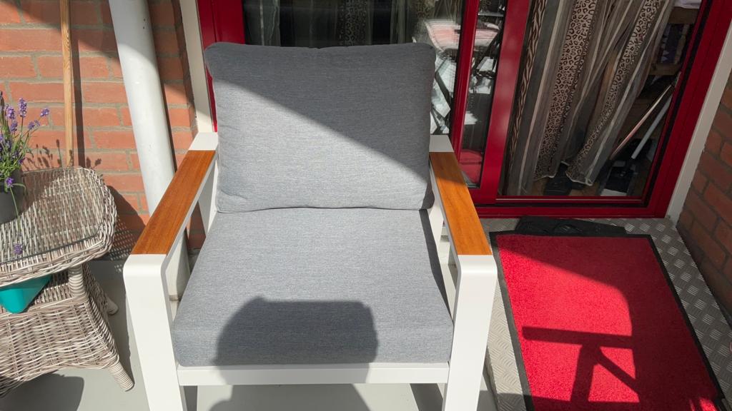 Tuinstoel, Ophalen of Verzenden, Zo goed als nieuw, Textileen