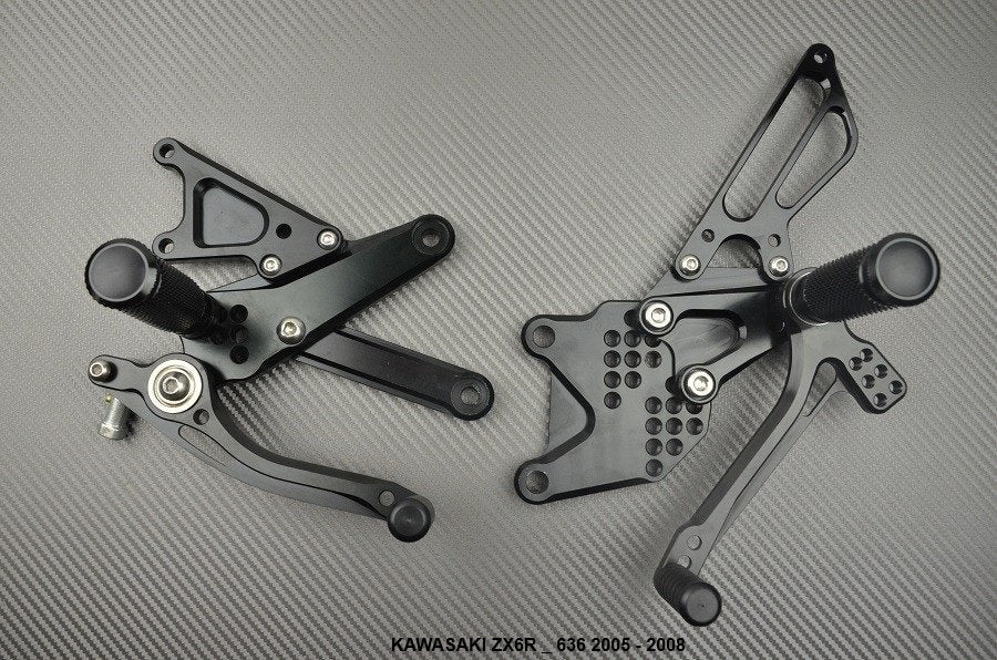 Verstelbare remschakelset KAWASAKI ZX6R ZX6RR 636 2005 2008, Ophalen of Verzenden, Nieuw