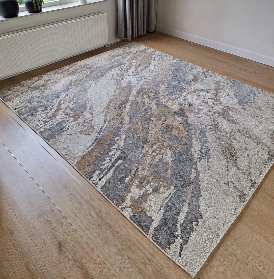 Vloerkleed Darwin Multicolor 160x230, Ophalen, Gebruikt, 150 tot 200 cm, 200 cm of meer