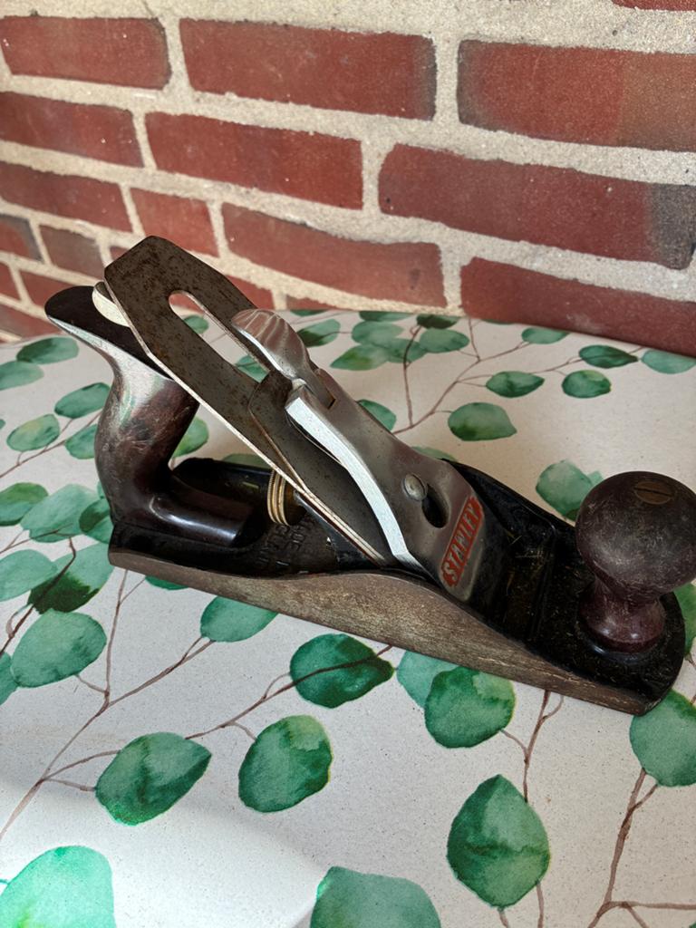 Stanley schaaf - No. 4 - Houtbewerking gereedschap, Antiek en Kunst, Antiek | Gereedschap en Instrumenten, Ophalen