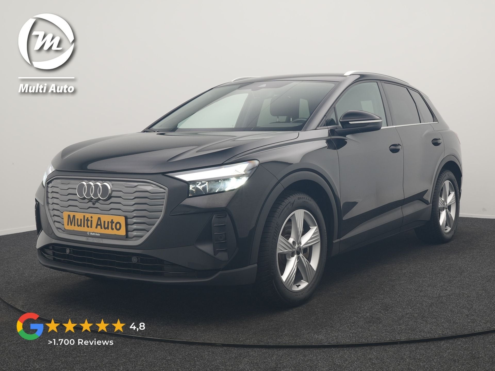 Audi Q4 e-tron 45 Quattro Advanced edition 77 kWh 265pk Deal, Auto's, Automaat, Dealer onderhouden, Stof, Gebruikt