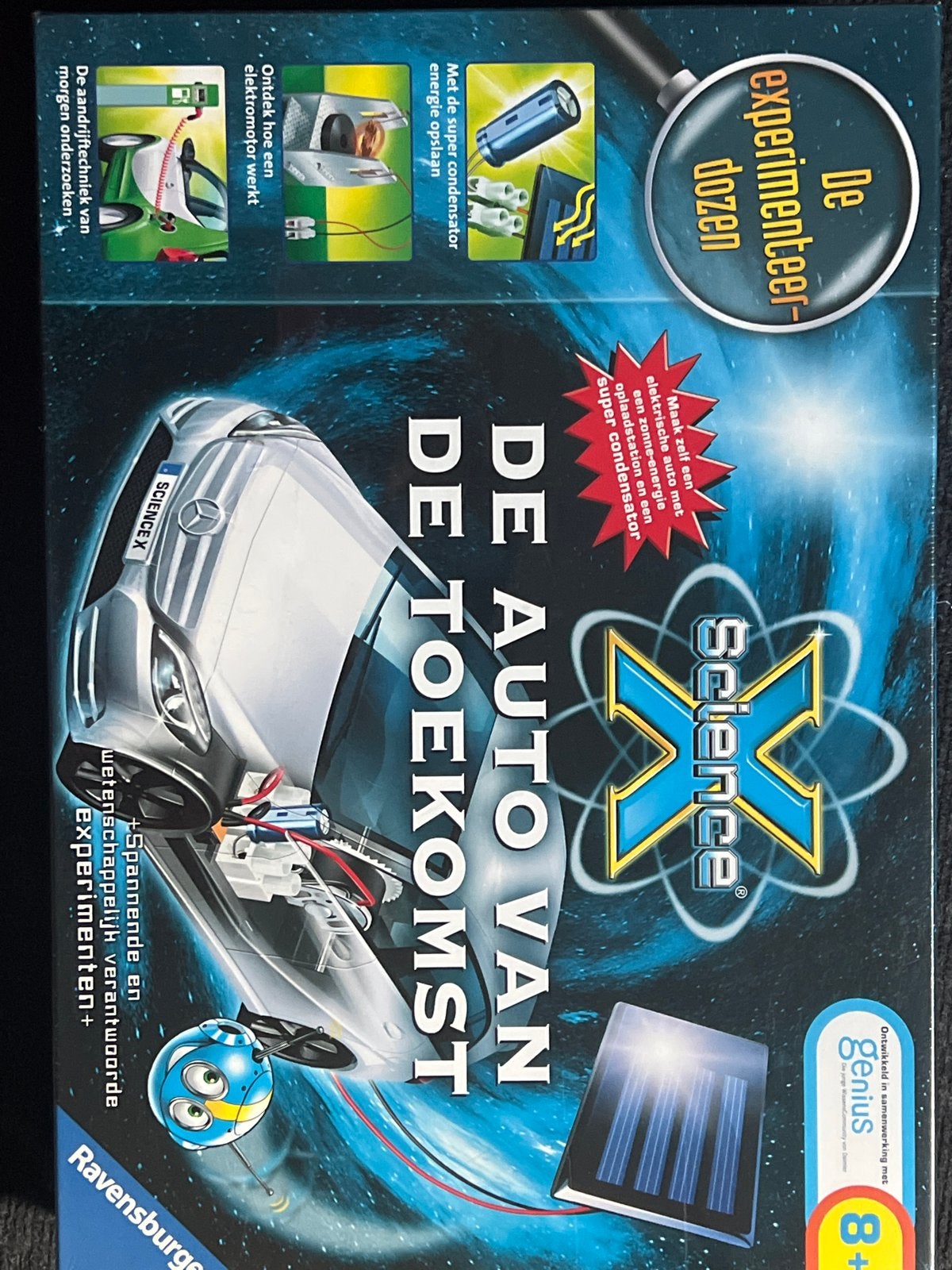 Ravensburger Science X De Auto van de Toekomst Nieuw, Kinderen en Baby's, Ophalen of Verzenden, Nieuw, Bouwen