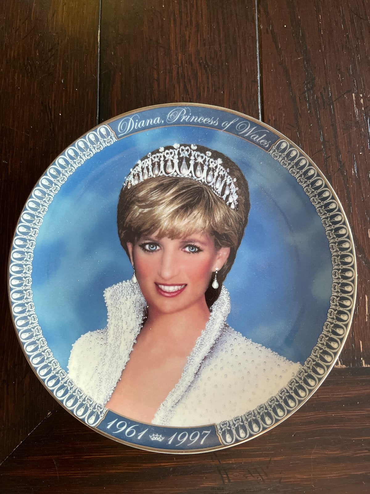 Diana, Princess of Wales herdenkingsbord Franklin Mint, Ophalen of Verzenden