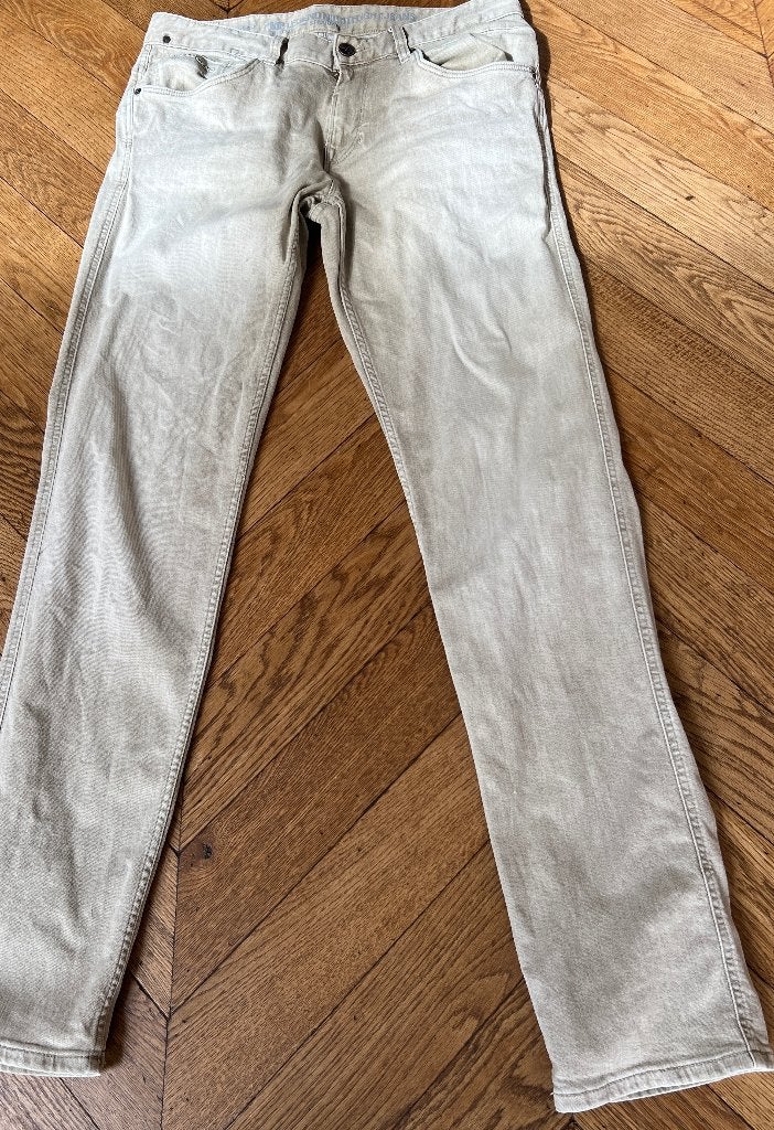 PME legend groen/grijze straight fit jeans maat 36/36, Kleding | Heren, W36 - W38 (confectie 52/54), Overige kleuren, Ophalen of Verzenden