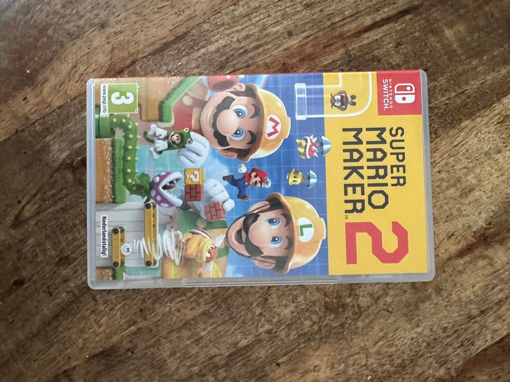 Super Mario Maker 2 Nintendo Switch - Zo goed als nieuw, Eén computer, Ophalen of Verzenden, Zo goed als nieuw, Platform