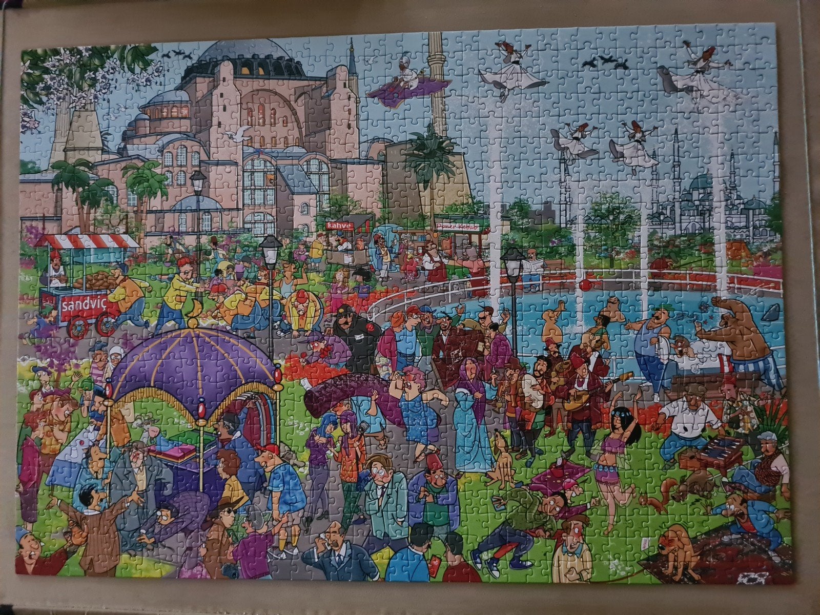 thats life puzzel 1000 stukjes Istanbul, Ophalen, 500 t/m 1500 stukjes, Gebruikt