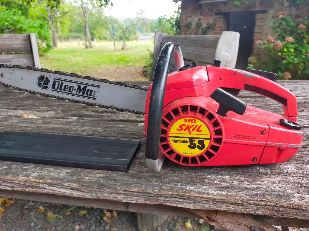 kettingzaag skil  ,, old school, Ophalen of Verzenden, Gebruikt, Overige soorten